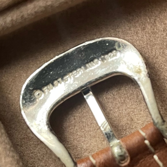 Vintage Fredric Remington museum watch 925 sterling silver bronco buster watch - Picture 9 of 15